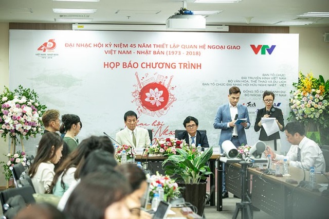 Nhiều nghệ sĩ nổi tiếng hội ngộ trong “Nhạc hội Việt - Nhật 2018” - 1 Hình ảnh tại buổi họp báo chiều ngày 8/9 tại Hà Nội.