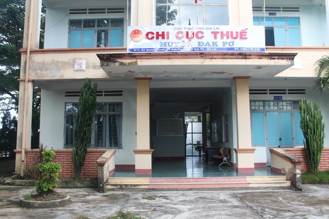 Cán bộ thuế nghi tham ô ra trình diện sau nửa năm bỏ đi - 1
Chi cục Thuế huyện Đak Pơ