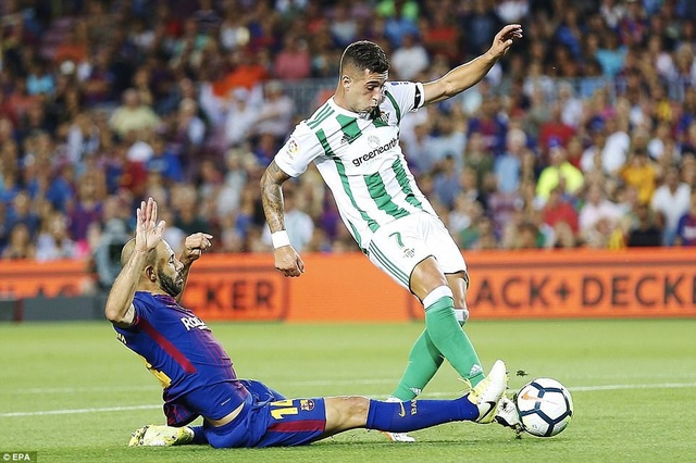Barcelona quên đi thất bại ở trận derby Catalonia? - 3
Real Betis đang chơi tốt ở La Liga và khó bị đánh bại trên sân nhà
