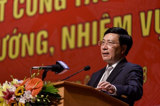 2017 - một trong những năm đối ngoại thành công nhất của Việt Nam - 2 Phó Thủ tướng - Bộ trưởng Bộ Ngoại giao Phạm Bình Minh