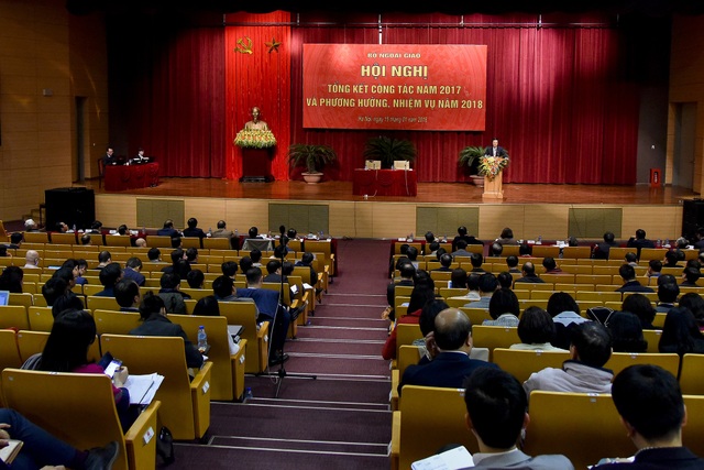 2017 - một trong những năm đối ngoại thành công nhất của Việt Nam - 1 Hội nghị tổng kết ngành ngoại giao Việt Nam năm 2017 và phương hướng nhiệm vụ năm 2018