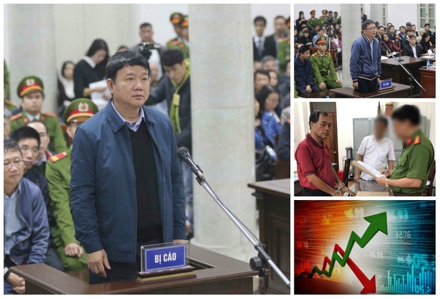 Loạt “sếp” hầu toà, cổ phiếu ngân hàng, dầu khí “đua” tăng giá - 1 Thị trường chứng khoán giằng co đầu phiên nhưng đã bứt tốc để hồi phục trong ngày xét xử một loạt cựu lãnh đạo ngành ngân hàng và dầu khí.