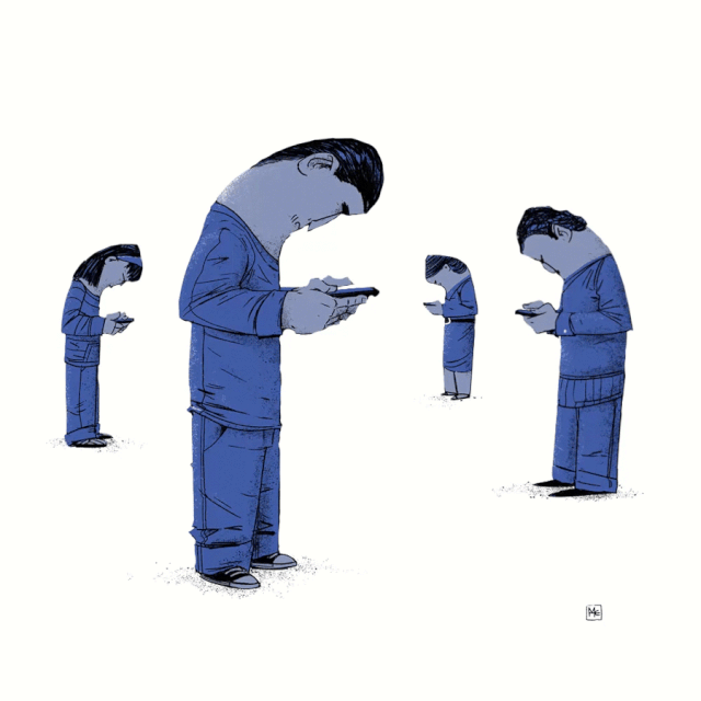 Những dấu hiệu nghiện facebook bạn cần đi khám ngay - 1 Ngày càng nhiều người lệ thuộc vào facebook. Ảnh: Internet.