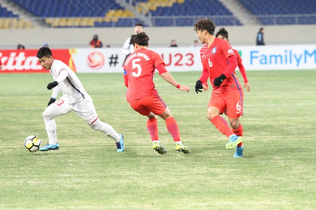 HLV Park Hang Seo: “U23 Việt Nam suýt gây bất ngờ trước U23 Hàn Quốc” - 1 U23 Việt Nam đã chơi đầy hứng khởi trước U23 Hàn Quốc