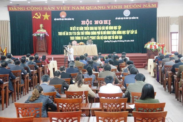 Quảng Trị: Xây dựng phong trào khuyến học, khuyến tài vì một xã hội học tập - 1 Phong trào xây dựng Xã hội học tập của tỉnh Quảng Trị đang đạt được nhiều thành quả nổi bật