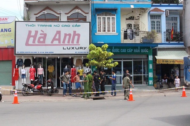 Nghi án nam thanh niên bị truy sát lúc rạng sáng - 1
Hiện trường vụ việc