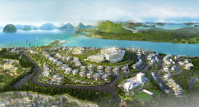 Năm 2018, BĐS nghỉ dưỡng sẽ đi theo xu hướng nào? - 2 Monaco Halong Luxurious Villas được giới chuyên gia đánh giá cao về tính thanh khoản, cũng như độ hoành tráng về quy mô.
