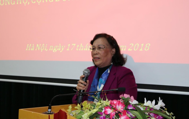 Hội Khuyến học đồng hành cùng Hội Người Cao tuổi trong phong trào học tập suốt đời - 3
Bà Phạm Thị Hải Chuyền, Chủ tịch Hội Người Cao tuổi Việt Nam.
