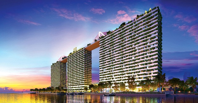 Cất nóc tháp C - Diamond Lotus Riverside - bức tường xanh khổng lồ giữa lòng Sài Gòn - 5 Cất nóc tháp C - Diamond Lotus Riverside - bức tường xanh khổng lồ giữa lòng Sài Gòn - 5