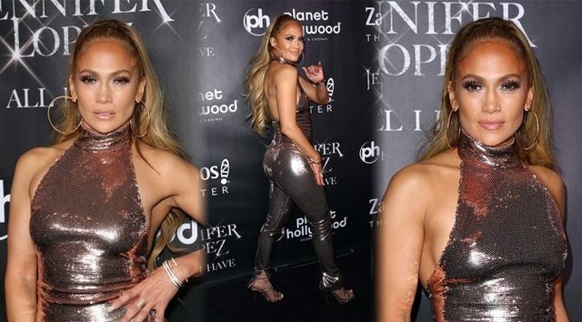 Jennifer Lopez lại khoe cơ bụng săn chắc - 7