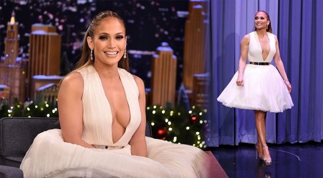 Jennifer Lopez lại khoe cơ bụng săn chắc - 8