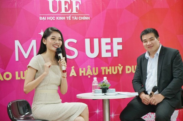 Á hậu Thùy Dung xuất hiện nền nã trong chương trình “tiếp lửa” cho Miss UEF 2019 - 2 Á hậu Thùy Dung xuất hiện nền nã trong chương trình “tiếp lửa” cho Miss UEF 2019 - 2