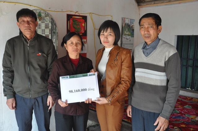 Bạn đọc giúp chị Nguyễn Thị Ngót hơn 98 triệu đồng - 4 Bạn đọc giúp chị Nguyễn Thị Ngót hơn 98 triệu đồng - 4