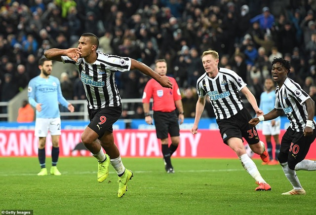 Newcastle 2-1 Man City: Cú ngã bất ngờ
