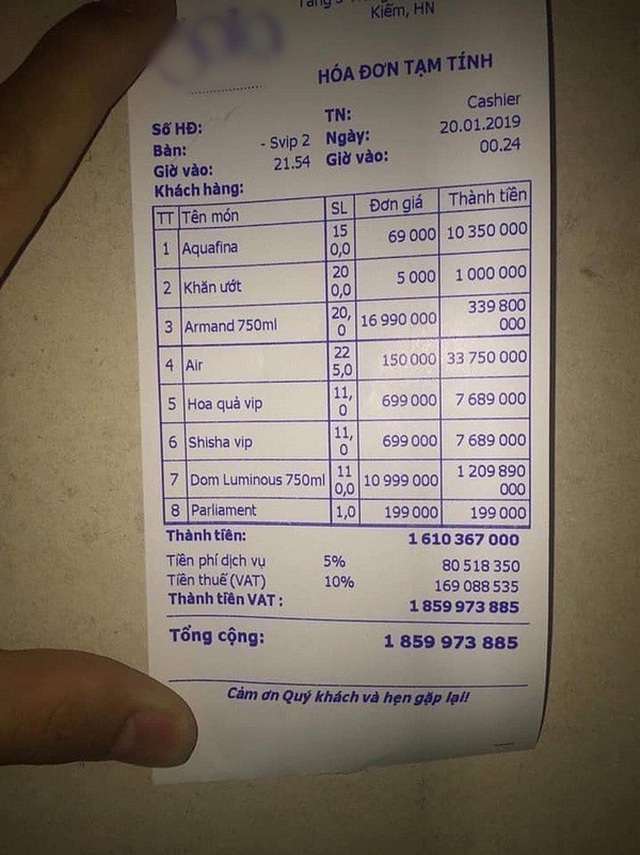 Một đêm chơi bar đốt 2 tỷ đồng: Choáng độ chơi đại gia Hà Thành - 2 Một đêm chơi bar đốt 2 tỷ đồng: Choáng độ chơi đại gia Hà Thành - 2