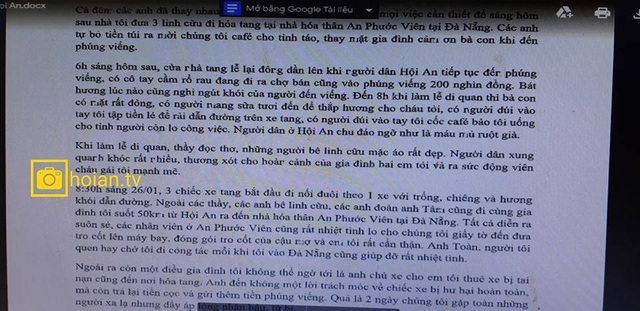 Ô tô lao xuống sông Hoài Hội An Ô tô lao xuống sông Hoài Hội An