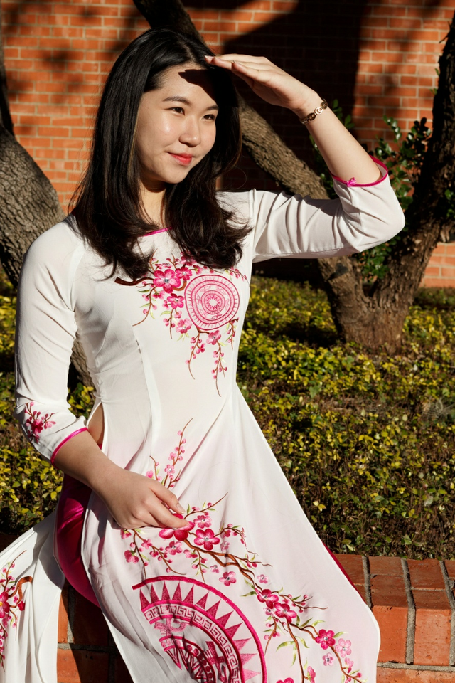 Nữ du học sinh Việt xinh đẹp diện áo dài đón Tết xa nhà đầu tiên ở Mỹ - 7