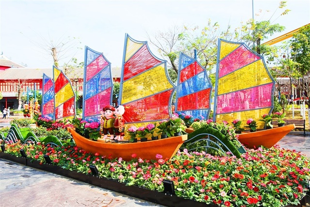 Phát cuồng với những góc check-in đẹp mộng mị tại Lễ hội hoa xuân Sun World HaLong Complex - 3
