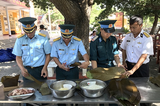 Sắc xuân ngập tràn trên Quần đảo Trường Sa - 4 Sắc xuân ngập tràn trên Quần đảo Trường Sa - 4