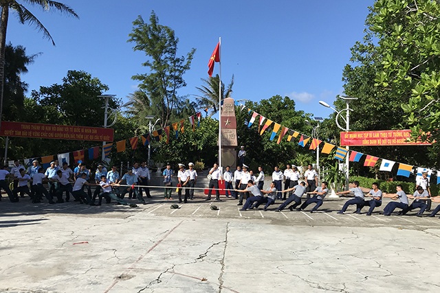 Sắc xuân ngập tràn trên Quần đảo Trường Sa - 9 Sắc xuân ngập tràn trên Quần đảo Trường Sa - 9