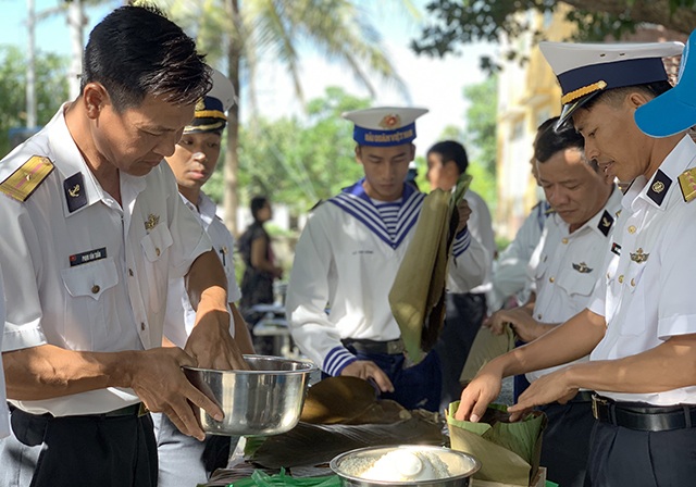 Sắc xuân ngập tràn trên Quần đảo Trường Sa - 1 Sắc xuân ngập tràn trên Quần đảo Trường Sa - 1