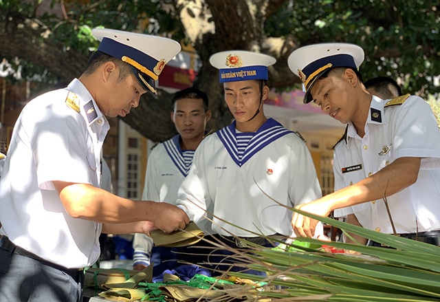 Sắc xuân ngập tràn trên Quần đảo Trường Sa - 2 Sắc xuân ngập tràn trên Quần đảo Trường Sa - 2