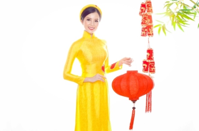 Hoa khôi Sinh viên Cần Thơ chúc năm mới Kỷ Hợi 2019 đến độc giả Dân trí - 1 Hoa khôi Sinh viên Cần Thơ chúc năm mới Kỷ Hợi 2019 đến độc giả Dân trí - 1