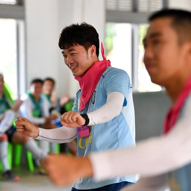 Xuân Trường cười tươi rói trong buổi huấn luyện đặc biệt ở Thái Lan - Ảnh minh hoạ 6