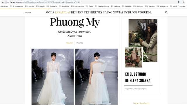 Tạp chí thời trang thế giới đồng loạt đưa tin về Phương My tại NYFW - 2 Tạp chí thời trang thế giới đồng loạt đưa tin về Phương My tại NYFW - 2