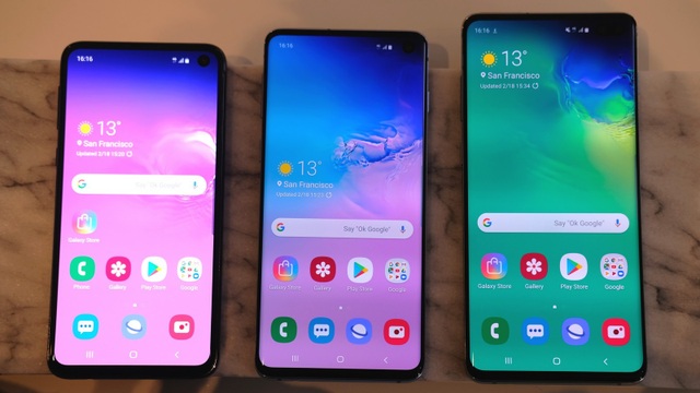 Đọ cấu hình bộ ba Galaxy S10 cùng loạt “đối thủ nặng ký” - 1 Đọ cấu hình bộ ba Galaxy S10 cùng loạt “đối thủ nặng ký” - 1