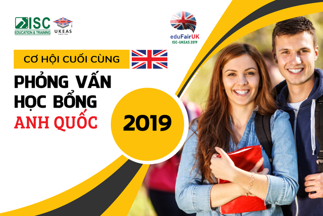 Cơ hội cuối cùng đăng ký phỏng vấn học bổng - Du học Anh 2019 - 1 Cơ hội cuối cùng đăng ký phỏng vấn học bổng - Du học Anh 2019 - 1