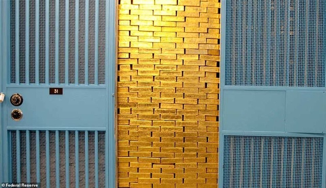 Kho vàng 6000 tấn lớn nhất thế giới đón khách tham quan - 1 Kho vàng 6000 tấn lớn nhất thế giới đón khách tham quan - 1