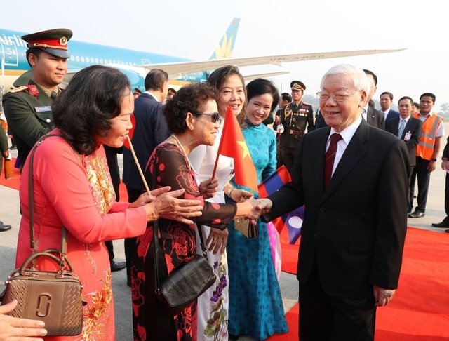Tổng Bí thư, Chủ tịch nước Nguyễn Phú Trọng bắt đầu thăm hữu nghị chính thức Lào - Ảnh minh hoạ 2