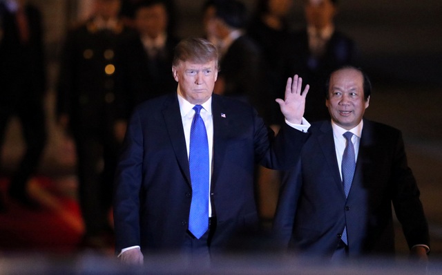 Tổng thống Trump ca ngợi ngợi Việt Nam đang phát triển mạnh mẽ - 1 Tổng thống Trump ca ngợi ngợi Việt Nam đang phát triển mạnh mẽ - 1