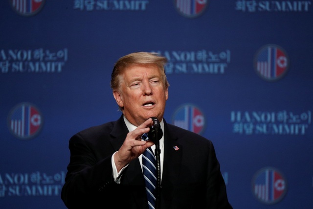 Phản ứng của ông Trump sau cuộc họp báo lúc nửa đêm của Triều Tiên