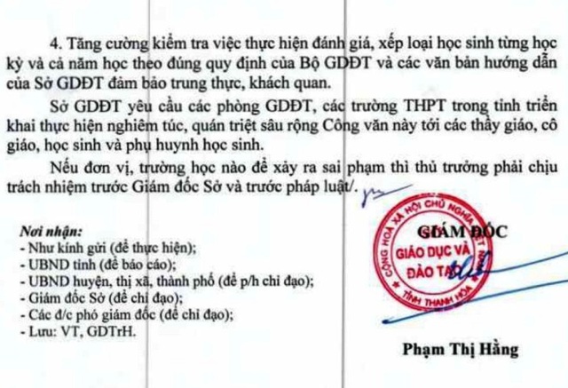 Thanh Hóa: Tổ chức dạy bồi dưỡng học sinh giỏi chưa đúng quy định - 2