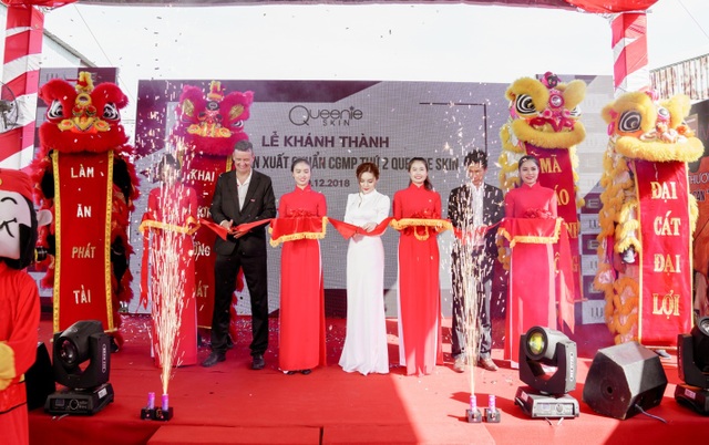 Queenie Skin khánh thành nhà máy mỹ phẩm chuẩn CGMP - 1 Queenie Skin khánh thành nhà máy mỹ phẩm chuẩn CGMP - 1