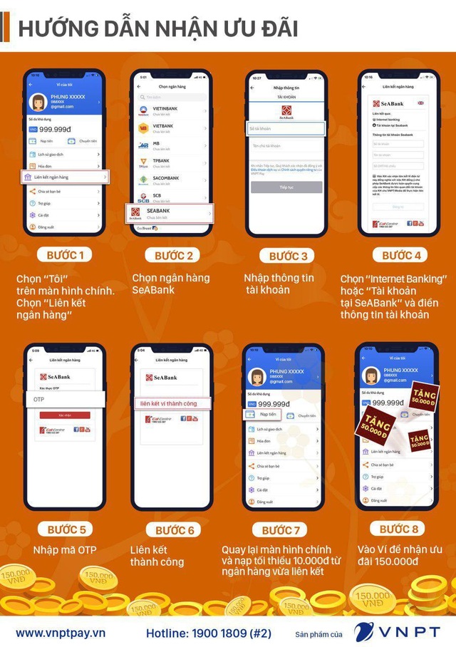 Cách “săn” 150.000 đồng cực dễ trên VNPT Pay - 1 Cách “săn” 150.000 đồng cực dễ trên VNPT Pay - 1