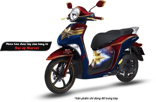 Yamaha hợp tác với hãng phim Marvel Studios trong bom tấn Đại úy Marvel - 5