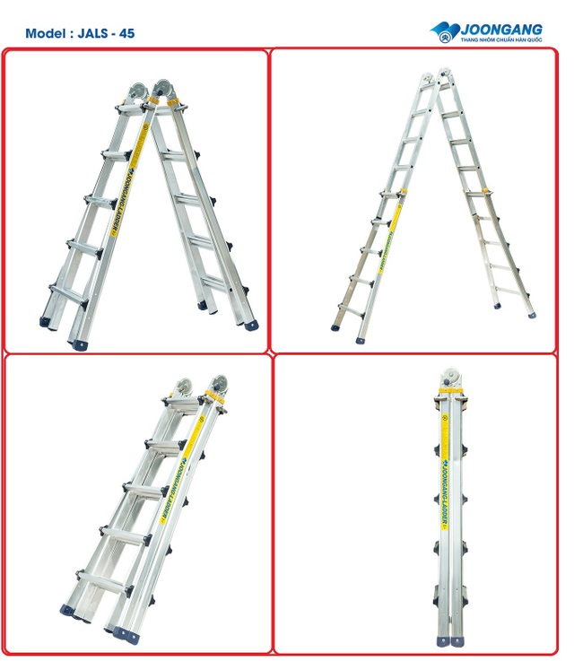 Thang nhôm Hàn quốc sản phẩm đáng để bạn lựa chọn - 2 Thang nhôm Hàn quốc sản phẩm đáng để bạn lựa chọn - 2