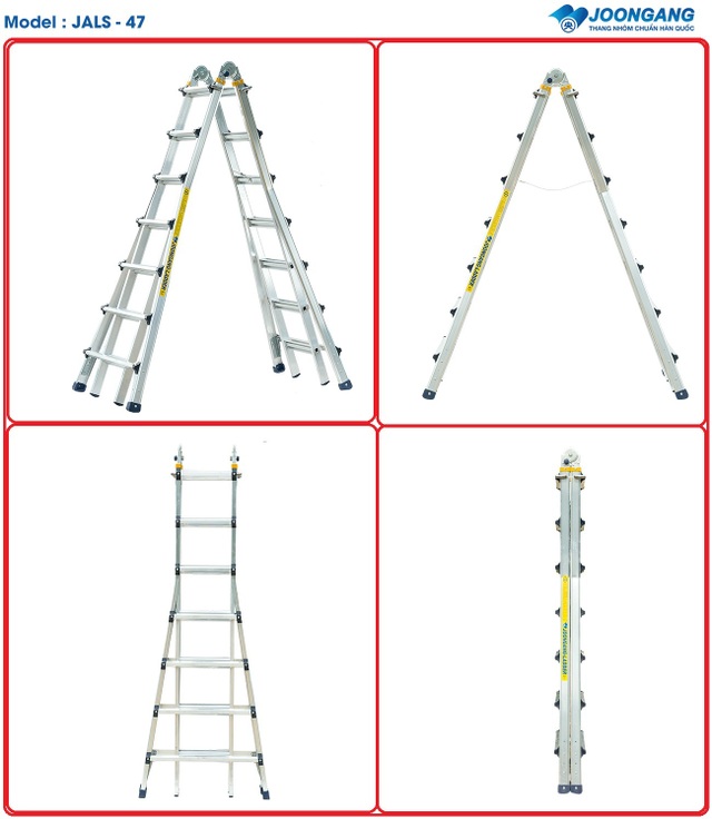 Thang nhôm Hàn quốc sản phẩm đáng để bạn lựa chọn - 4 Thang nhôm Hàn quốc sản phẩm đáng để bạn lựa chọn - 4