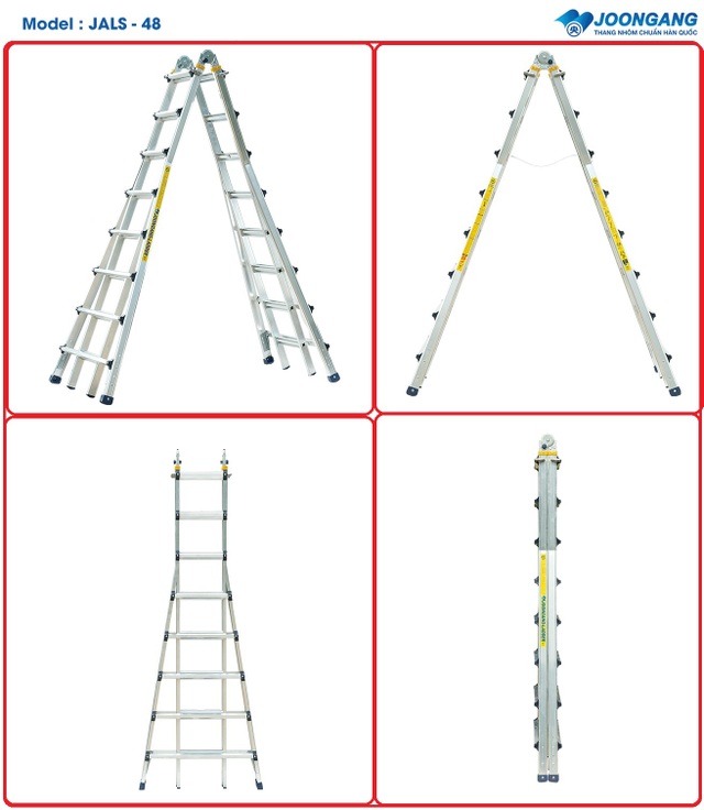 Thang nhôm Hàn quốc sản phẩm đáng để bạn lựa chọn - 5 Thang nhôm Hàn quốc sản phẩm đáng để bạn lựa chọn - 5