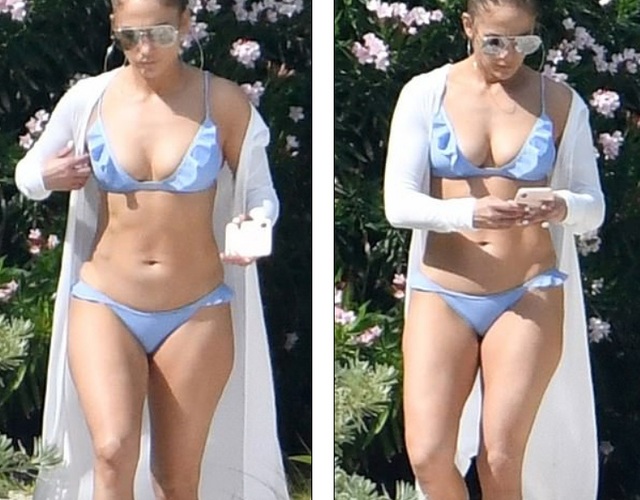 Jennifer Lopez khoe dáng săn chắc trên bãi biển - 1 Jennifer Lopez khoe dáng săn chắc trên bãi biển - 1
