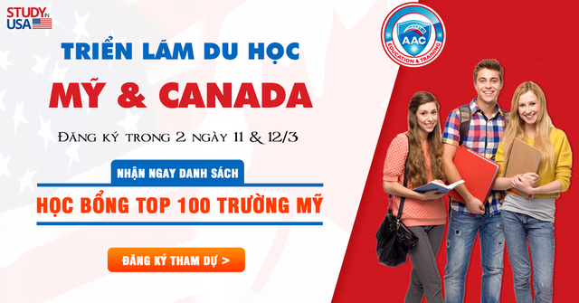 Săn 5000 học bổng “khủng” tại triển lãm Mỹ Canada 2019 - 3 Săn 5000 học bổng “khủng” tại triển lãm Mỹ Canada 2019 - 3