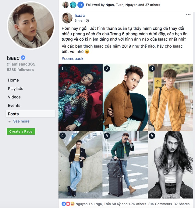 Biến hóa đa phong cách sau 9 năm, hình ảnh tiếp theo của Isaac sẽ thế nào? - 2 Biến hóa đa phong cách sau 9 năm, hình ảnh tiếp theo của Isaac sẽ thế nào? - 2