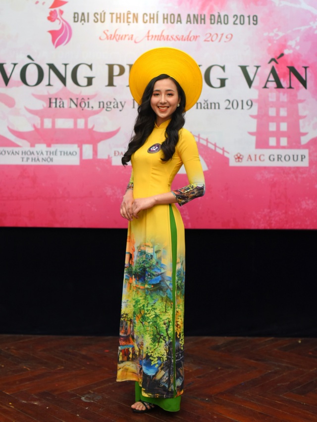Rạng rỡ nhan sắc thí sinh tham dự cuộc thi Đại sứ Thiện chí Hoa Anh Đào 2019 - 9