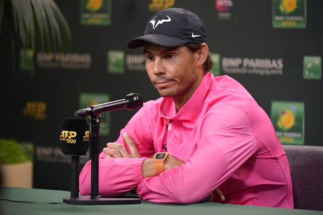 Nadal bỏ cuộc, Federer không đánh cũng vào chung kết Indian Wells Nadal bỏ cuộc, Federer không đánh cũng vào chung kết Indian Wells