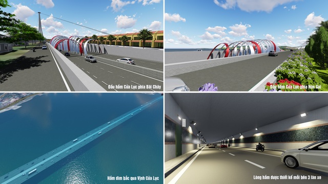 Quang Ninh built the largest crossing tunnel in Vietnam - 1 Quang Ninh built the largest crossing tunnel in Vietnam - 1