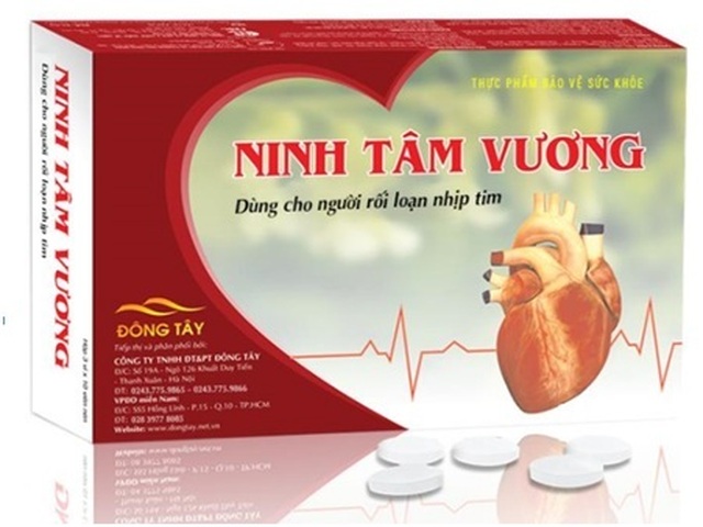 Ninh Tâm Vương-hỗ trợ giảm hồi hộp, trống ngực ở người rối loạn nhịp tim - 2 Ninh Tâm Vương-hỗ trợ giảm hồi hộp, trống ngực ở người rối loạn nhịp tim - 2