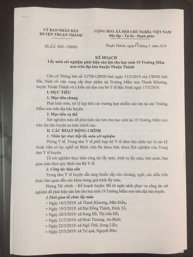 Học sinh nhiễm sán lợn ở Bắc Ninh: Phụ huynh bức xúc đề nghị khởi tố - 2 Học sinh nhiễm sán lợn ở Bắc Ninh: Phụ huynh bức xúc đề nghị khởi tố - 2